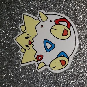 Pokemon Waterproof Sticker Togepi